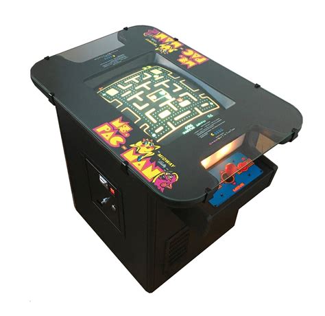 Ms. Pac-Man Cocktail Table Video Arcade Game for Sale- Black | Arcade ...