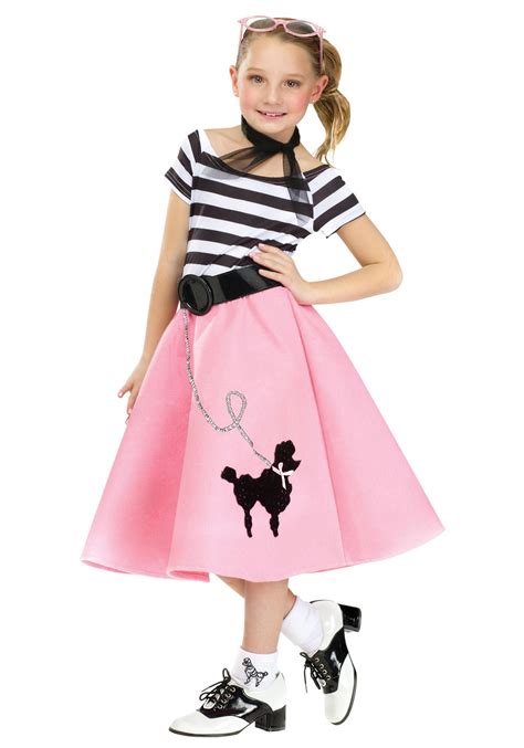 Girl's Poodle Skirt Dress