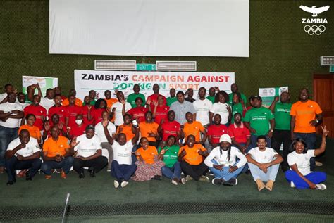 National Olympic Committee of Zambia and National Sports Council of Zambia champion campaign ...