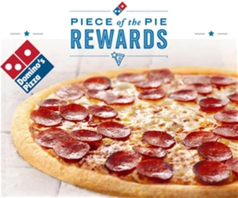 Piece of Pie Rewards with Domino's Pizza