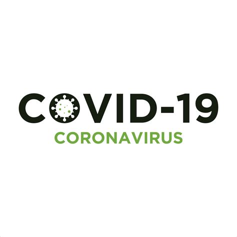 COVID-19 logo for infographics. Coronavirus disease illustrations ...