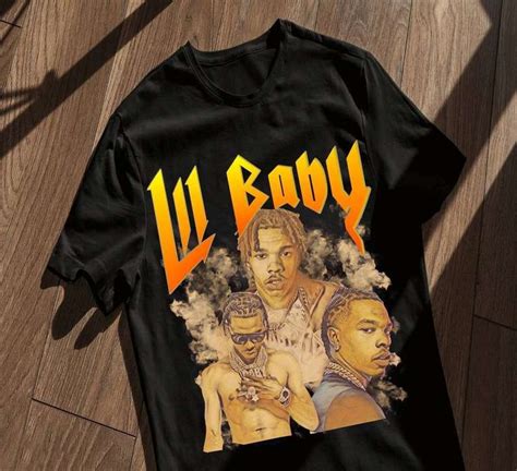 Lil Baby Rapper T Shirt Merch - Online Fashion Shopping