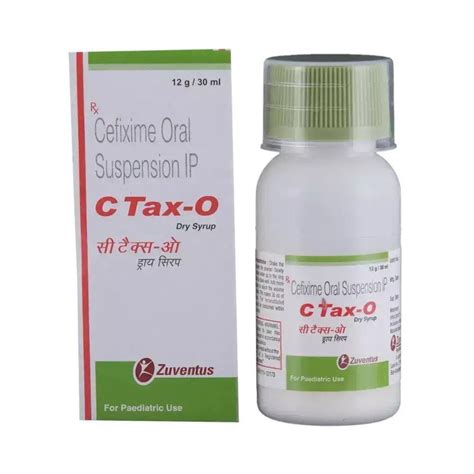 Cefixime Oral Suspension at Rs 75/box | Cefixime Oral Suspension in ...