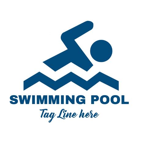 Copy of SWIMMING POOL LOGO | PosterMyWall