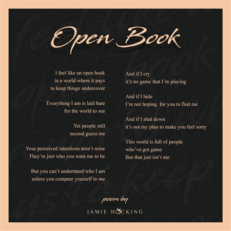 Open Book | Jamie Hocking