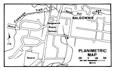 Map Analysis: Planimetric Map