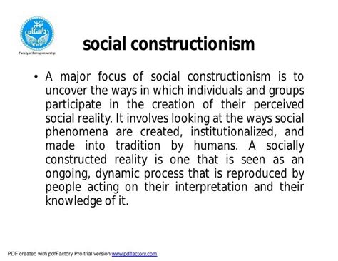 Social constructionism