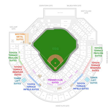 Petco Park Seating Chart Monster Jam | Awesome Home