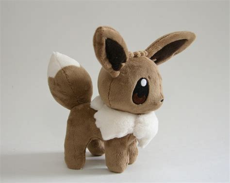 Pokemon Plush Eevee Fan-made Made-to-order - Etsy