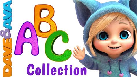 ABC Song | Nursery Rhymes Collection | YouTube Nursery Rhymes from Dave and Ava | Kids nursery ...