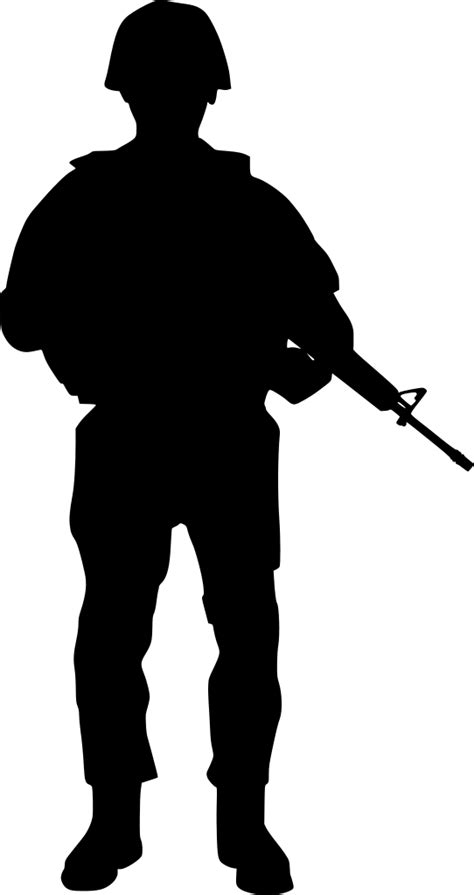 SVG > people weapon infantry soldier - Free SVG Image & Icon. | SVG Silh