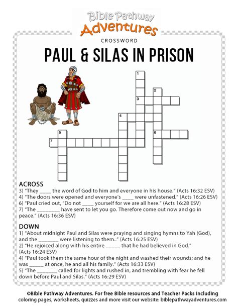 Acts 16 Paul And Silas Coloring Page