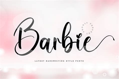 Barbie Font by Black line · Creative Fabrica