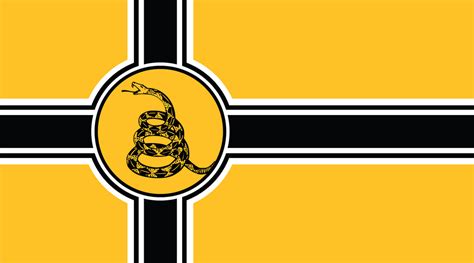 the flag of national anarcho-capitalism : RightLibertarian