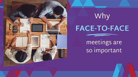 Why face-to-face meetings are so important - Mosaic People Development