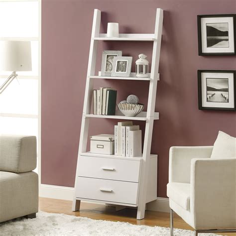 The 15 Best Collection of White Ladder Bookcases