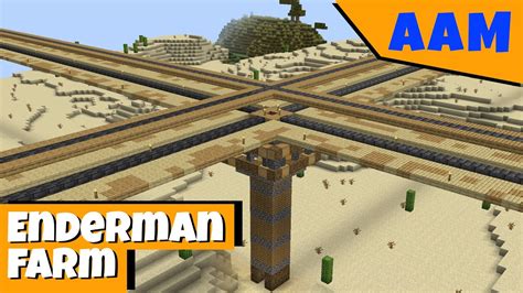 AAM Minecraft 1.17 - Overworld Enderman farm - YouTube