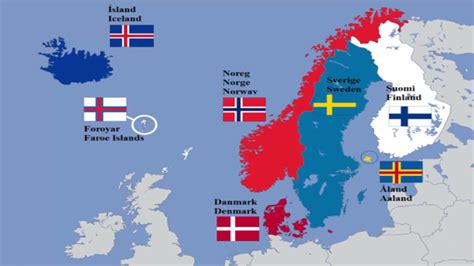 Difference between Nordic and Scandinavian countries - Norway, Sweden ...