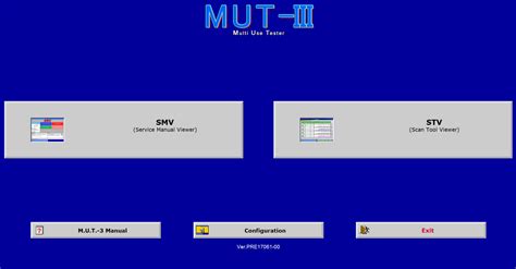 Mitsubishi MUT-III PRE 20011-00 Diagnostic Software :: Car diagnostic ...