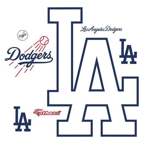 Los Angeles Dodgers: Alternate Logo - Giant Officially Licensed MLB ...