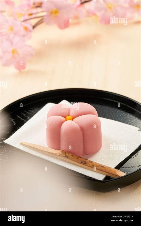 Image of traditional Japanese sweets Stock Photo - Alamy