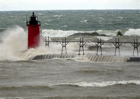 Great Lakes At Record-High Water Levels