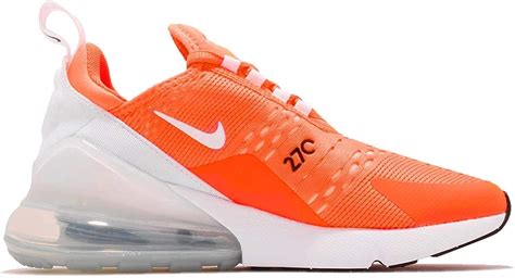 Amazon.com | Nike Women's Air Max 270 Running Shoes-Total Orange/White-7.5 | Road Running