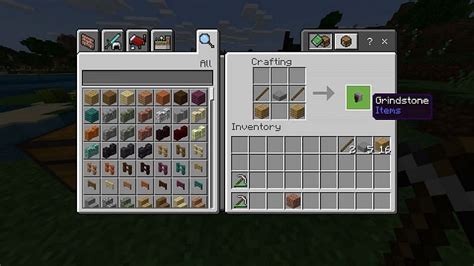 How to make a Grindstone in Minecraft: Materials Required, Crafting ...