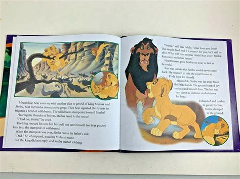 NEW DISNEY THE LION KING BOOK HARDCOVER 20 PAGES | eBay