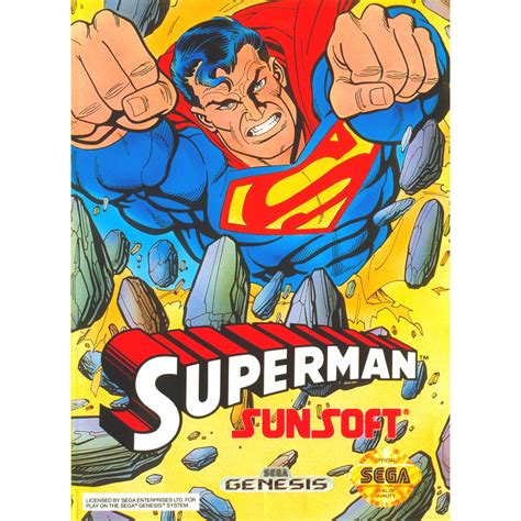 Superman - Sega Genesis Game For Sale - Your Gaming Shop