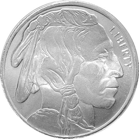 Buy 1/2 oz Silver HM Buffalo Bullion Rounds - Silver.com