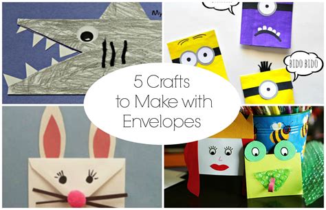 5 Crafts to Make With Envelopes