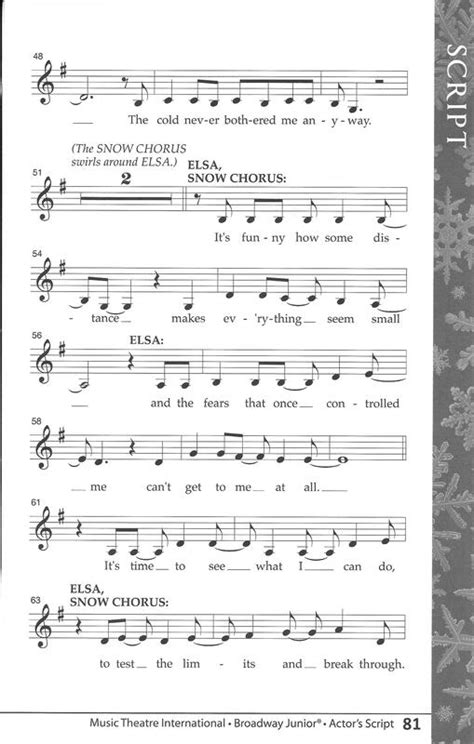 Frozen Jr Musical Script Pdf