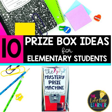 Prize Box Ideas - The Lifetime Learner