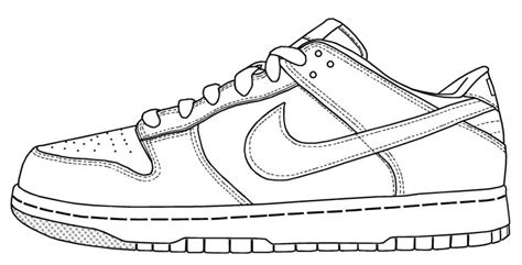 Nike Shoe Drawing at PaintingValley.com | Explore collection of Nike ...