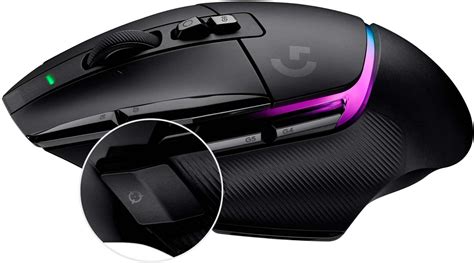 Logitech G502 X PLUS LIGHTSPEED Wireless Gaming Mouse with HERO 25K Sensor Black 910-006160 ...