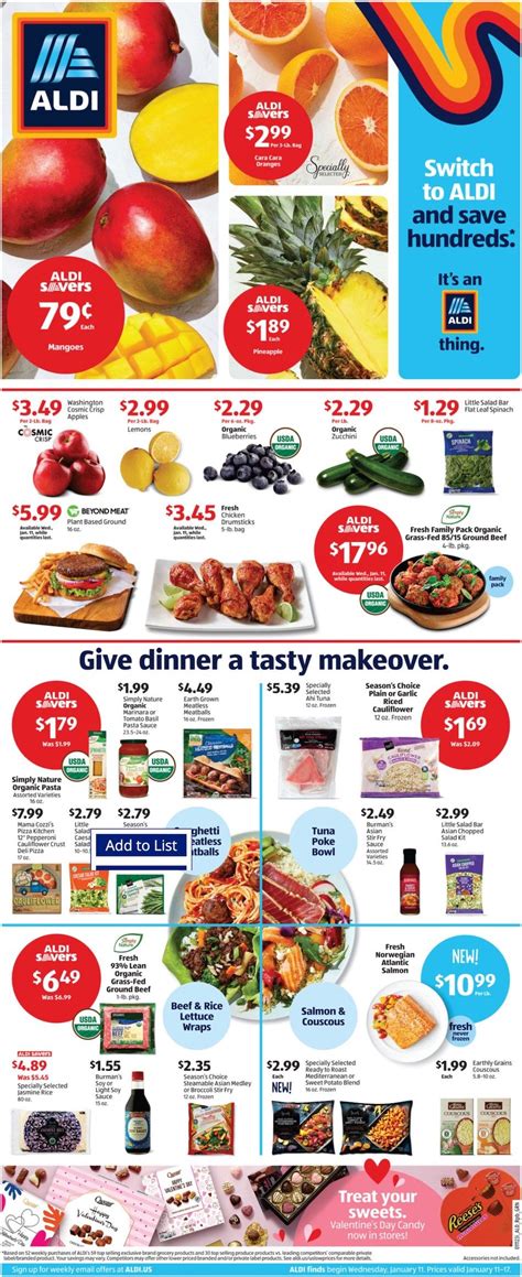 ALDI Weekly Ad Sale Jan 11 - 17, 2023 - WeeklyAds2