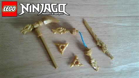 Lego Ninjago Gold Weapons