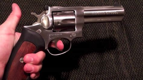 Ruger GP100 .357 Magnum Revolver review with shooting - YouTube