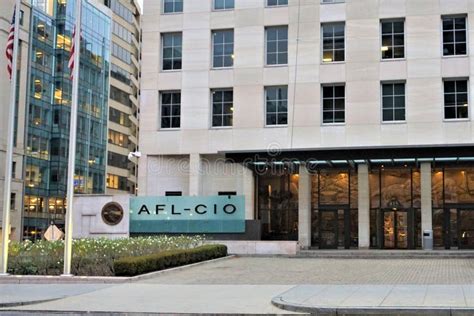 AFL CIO Headquarters in Washington DC Editorial Image - Image of ...