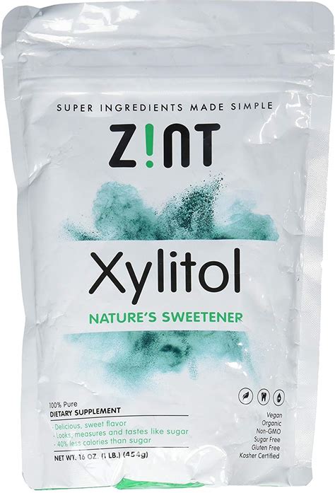 Zint Xylitol Sweetener Bag 16 Oz : Fresh Health Nutritions