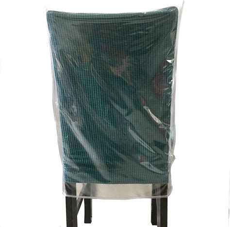 Swanna Waterproof Clear PVC Dining Chair Slipcovers - Albertsons