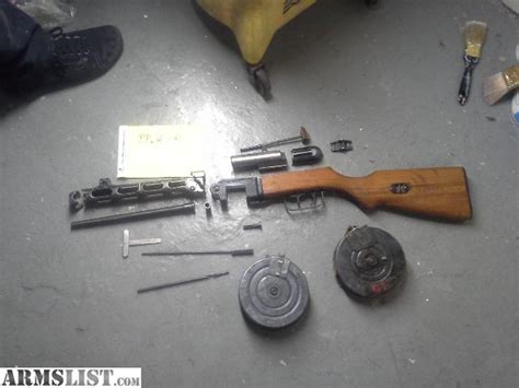 ARMSLIST - For Sale: Russian PPSH-41 Parts Kit w/ 2 drums! 7.62 x 25