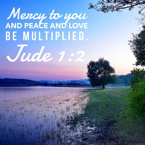 Jude 1:2 – Love Be Multiplied – Encouraging Bible Verses