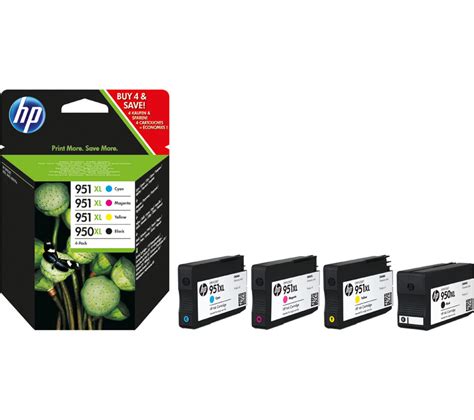 Buy HP 950XL/951 XL Cyan, Magenta, Yellow & Black Ink Cartridges ...