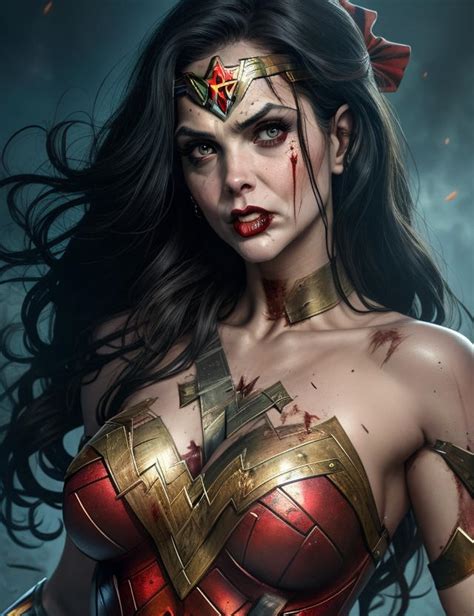 Zombie wonder woman by Pokeben10 on DeviantArt