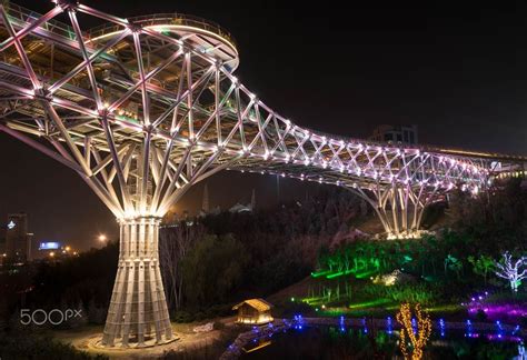 Tabiat Bridge in Tehran-2 | Iran tourism, Cityscape, Beautiful places