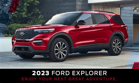 Powerful and dramatic new features in the 2023 Ford Explorer