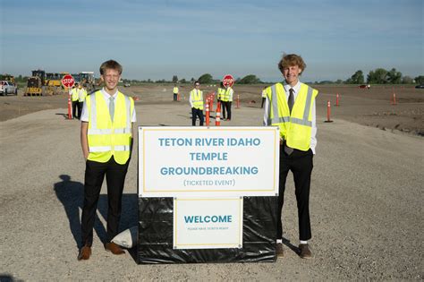 BYU-Idaho | Teton River Temple Groundbreaking