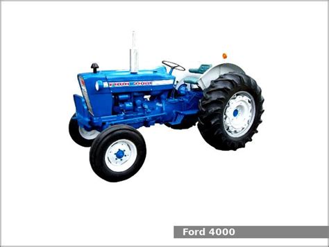 Ford 4000 (1968-1975) utility tractor: review and specs - Tractor Specs